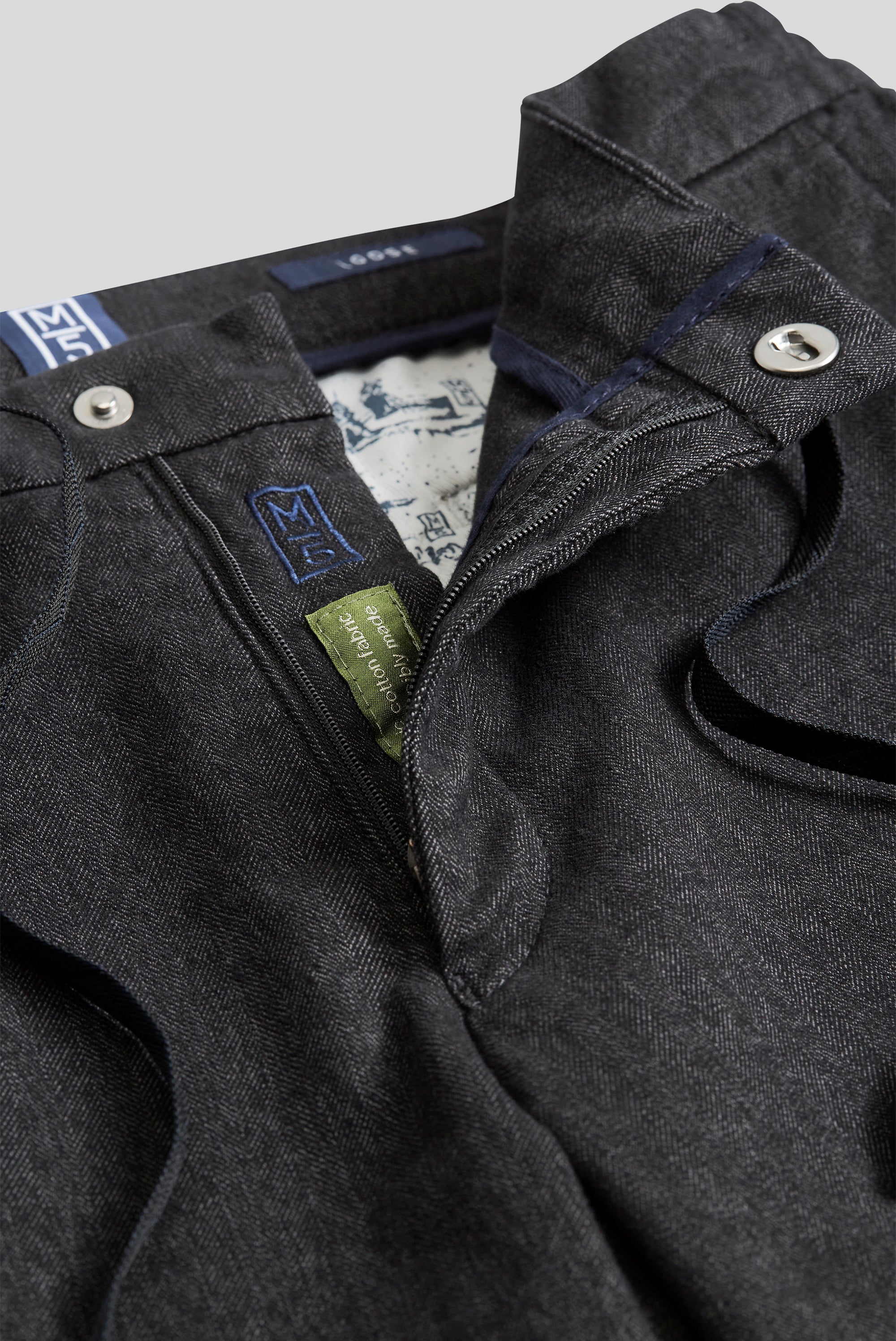 LOOSE 2-6149 JOGGER - WOOLEN LOOK