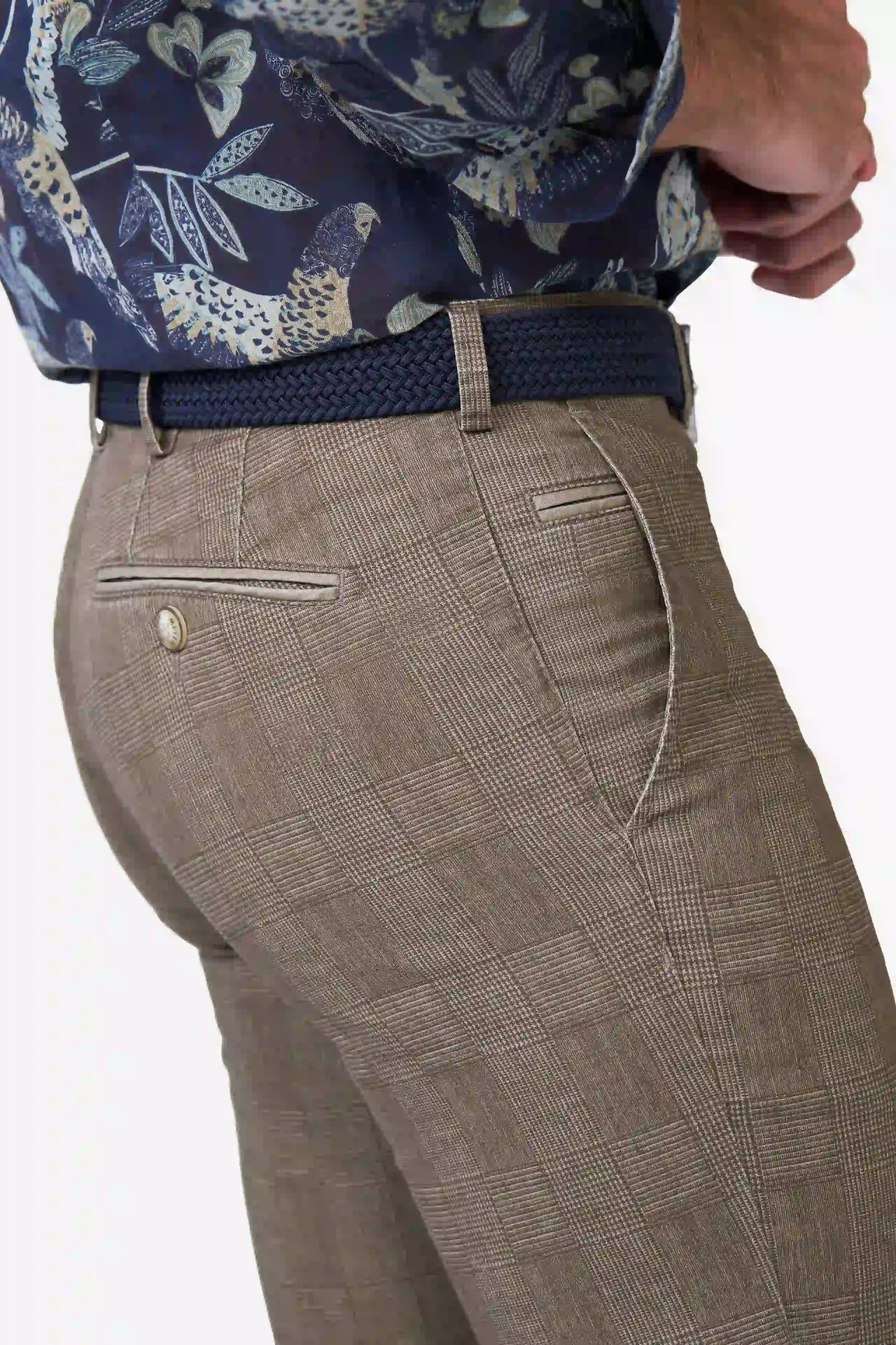 Bonn 1-5078 CHECK CHINOS