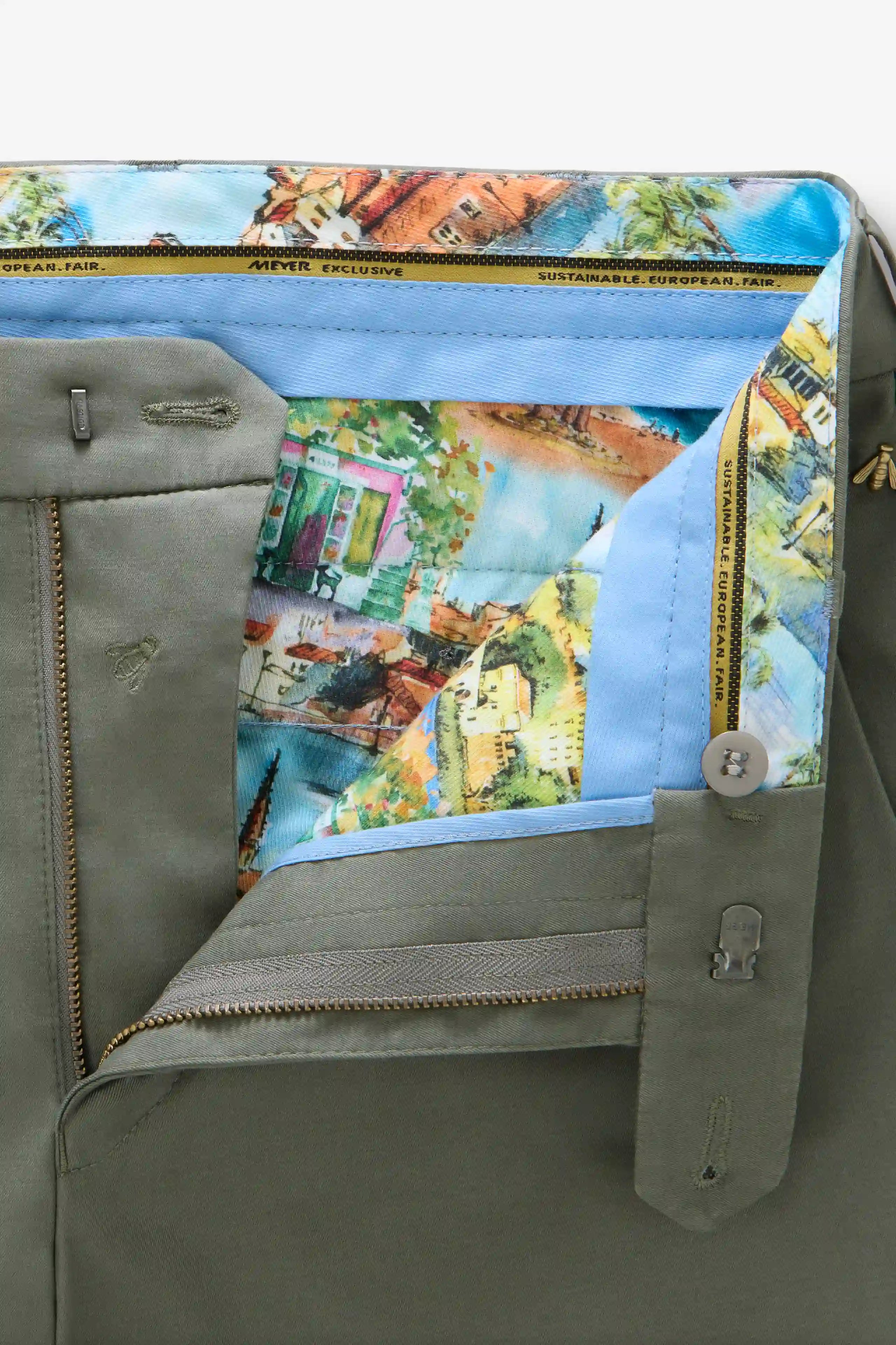 Bonn 1-8142 COTTON/SILK CHINOS