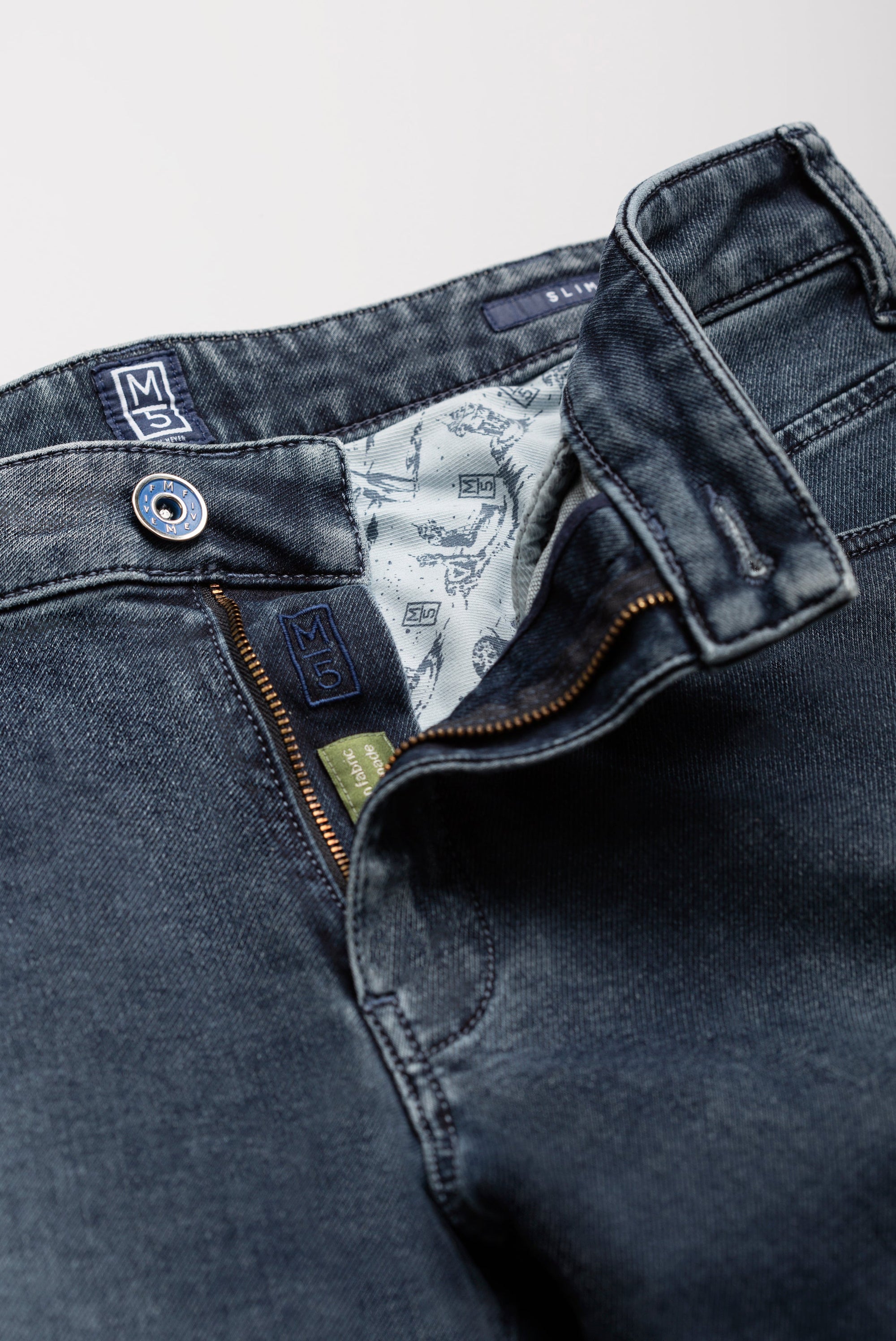 SLIM 9-6263 JERSEY DENIM