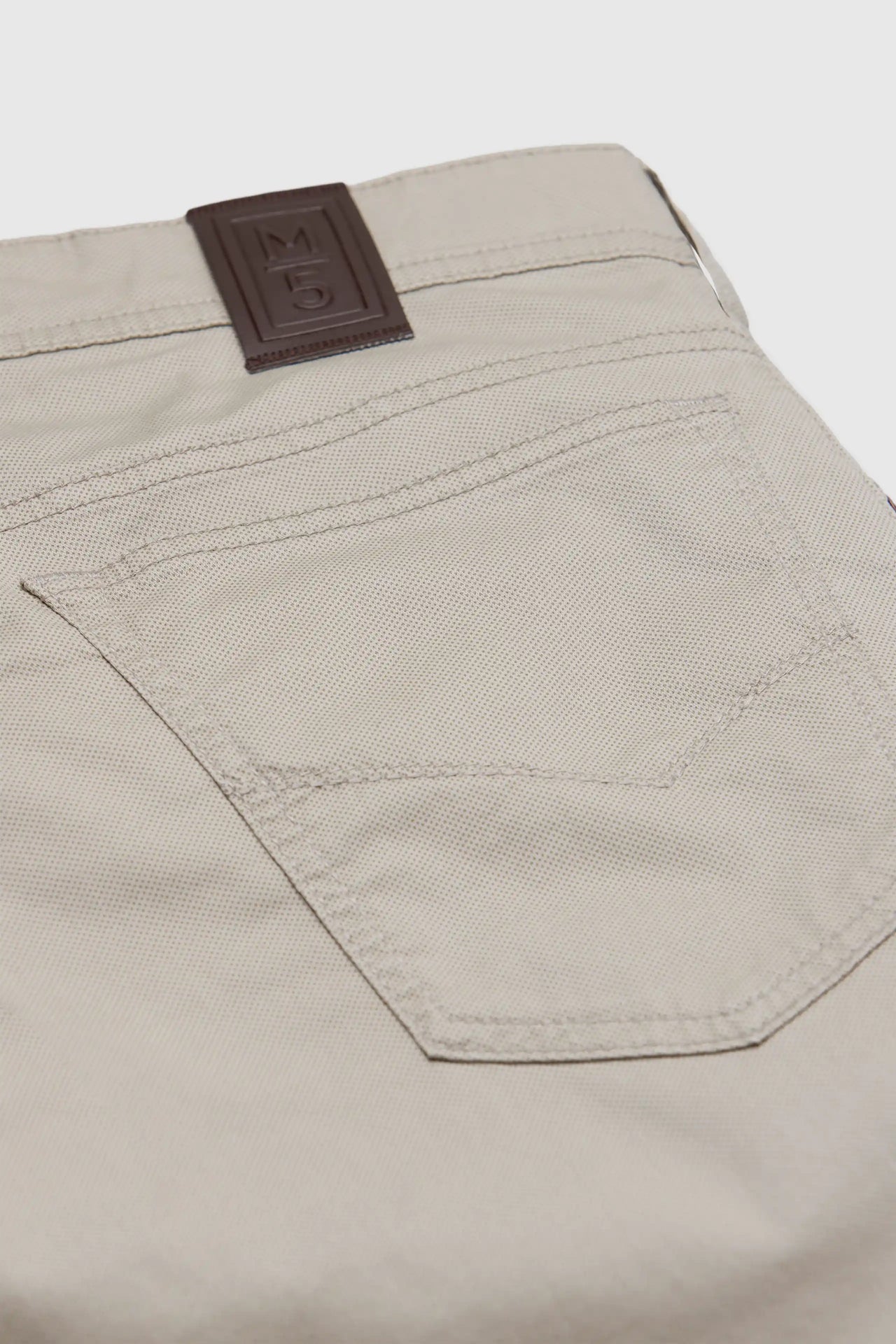 FIVE 1-6075 FIVE-POCKET TROUSERS WITH A MICRO PRINT