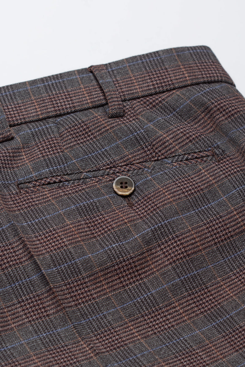 Bonn 2-2596 COTTON & WOOL CHECK