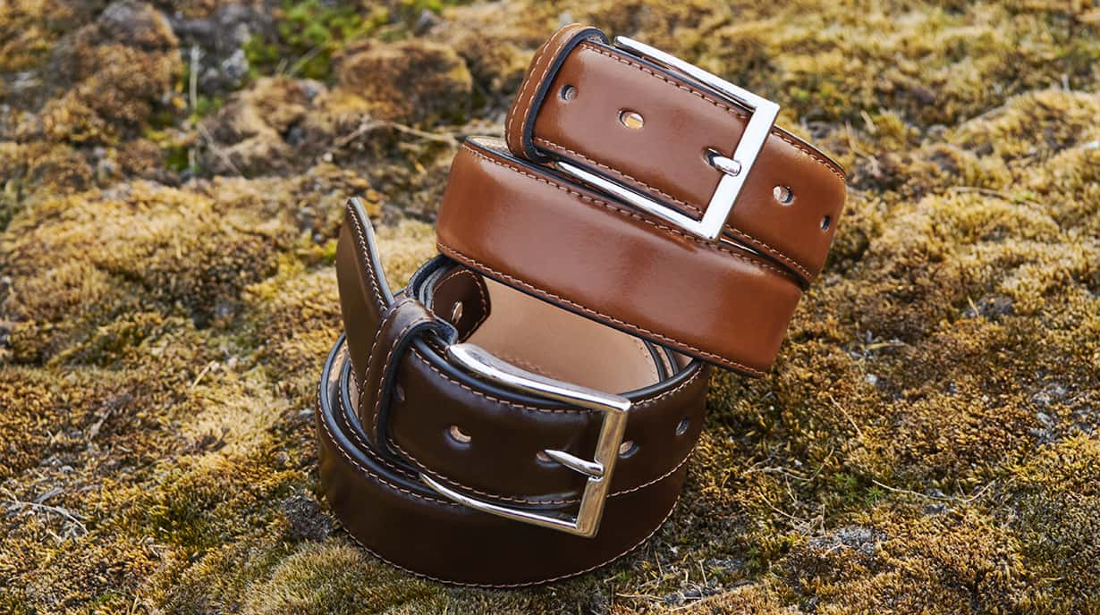 Our genuine leather belts